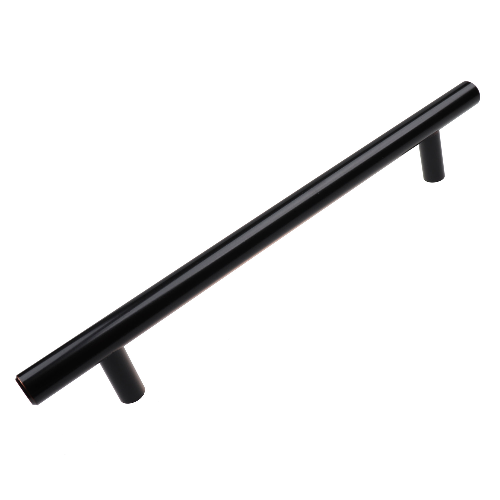 Roman Modern Bar Pull, 9", Matte Black