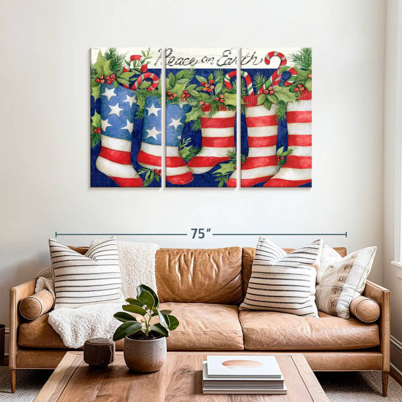 Lelend Old Glory III, 36" H x 57" W