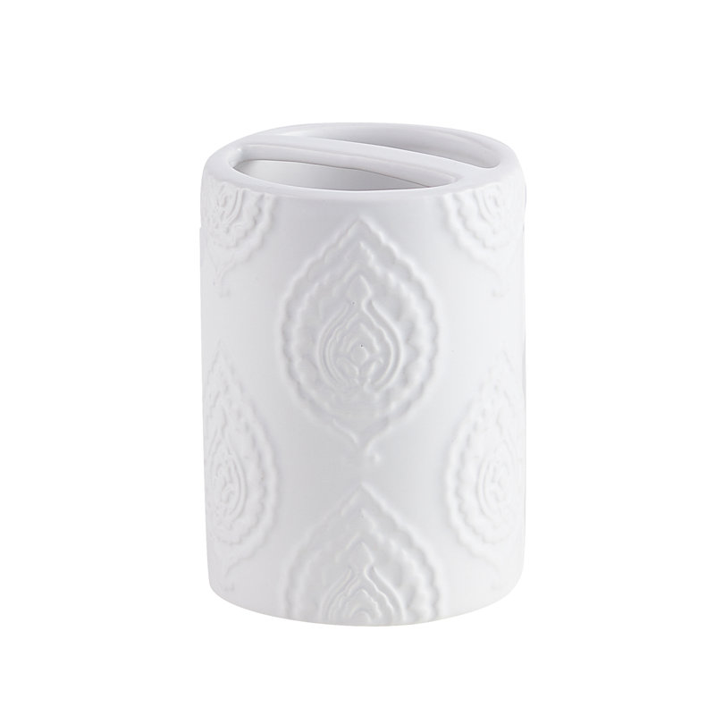 Carter Ceramic / Porcelain Tumbler, White