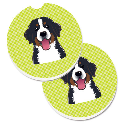 Ceramic Round 2 Piece Car Coaster Set