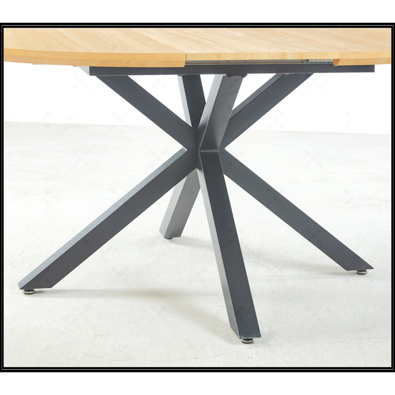 Table extensible, Chêne