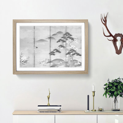 Birds & Flowers of Four Seasons by Kano Tan'yu - Picture Frame Painting Print
