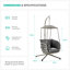 Rockleigh Swing Chair with Stand