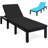 Towley Outdoor Chaise Lounge , Cushion Included-1527906177