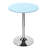 Round Bar Table, Height-Adjustable 27.5"-36" Tall Pub Tables with Leg and Sturdy Base-111635266-111635265