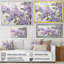 «Beautiful Lilac Dreamscape I», art mural lilas-116476201-116476200