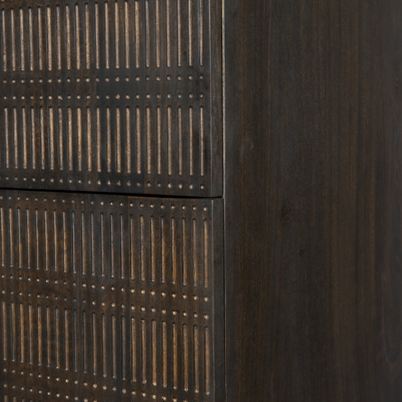 Kelby 4 - Door Armoire, Vintage Brown