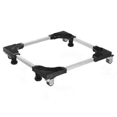 Fridge Stand Mobile Base 1100 lb 27.5-35.4 Inch Adjustable Furniture Dolly