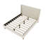 Lit plateforme tapissier sans sommier