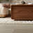 Modern Walnut Coffee Table With 4 Storage Drawers