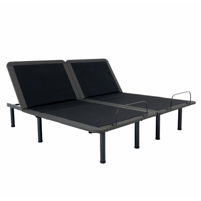 Hartzler Voice Activated Zero Gravity Split Adjustable Bed Frame with Wireless Remote, King