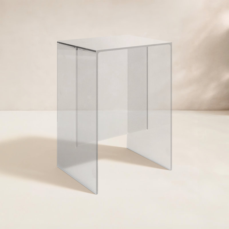 Max Beam End Table, Crystal