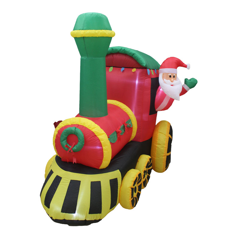 Christmas Transportation Decorative Accent