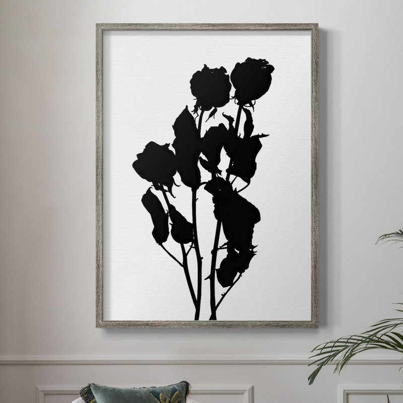 Pressed Memory I Framed Print - Solid Wood, 11" H x 9" W