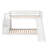 Twin Over Twin Bunk Bed With Convertible Slide And Stairway-1766557316