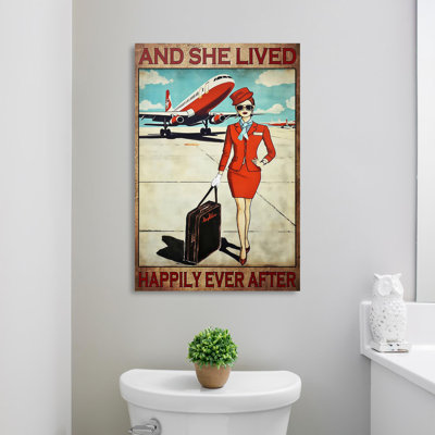 Flight Attendant And She Lived Happily 1 - 1 Piece " Flight Attendant And She Lived Happily 1 "