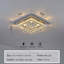 Marmie 1-Light 40cm Dimmable Crystal LED Flush Mount Light with Remote