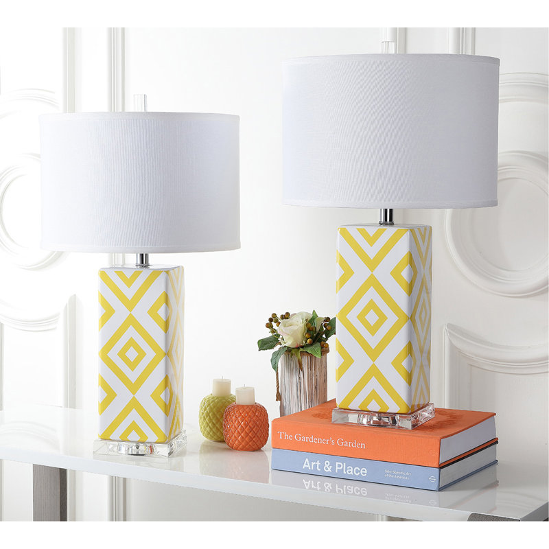 Table Lamp, Yellow