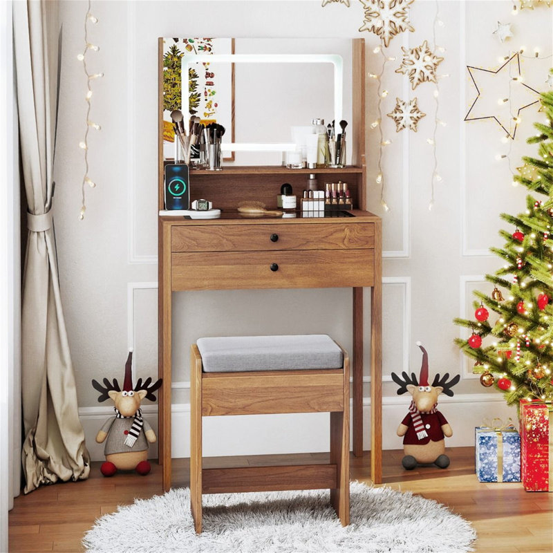 Dressing Table with Mirror