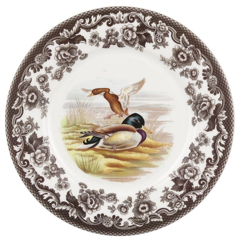 Spode Woodland Luncheon Plate 9" Mallard