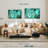 Avery Teal Marble Abstract-107698672