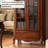 Solid Wood Birch brown Wine Cabinet-106803844