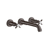 AXOR Montreux Wall Mounted Bathroom Faucet Trim with Cross Handles Faucet Trim Only