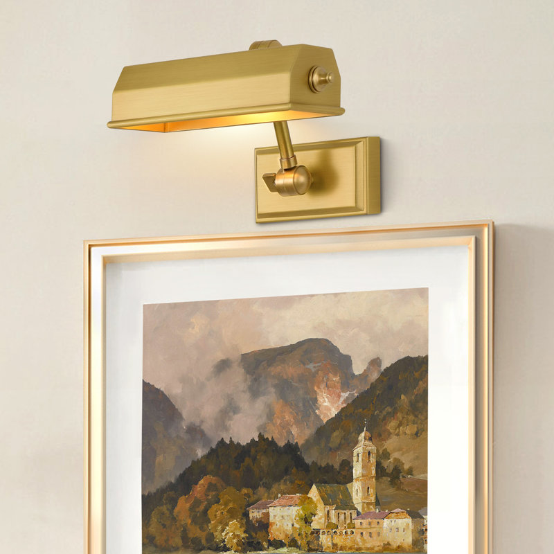 Applique murale rotative à 360 ° Rathbone, H 2,50 po x l 8 po x P 9,50 po