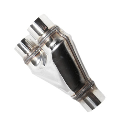 Universal Stainless Steel Y-Pipe Adapter Connector for Exhaust and Intercooler Systems