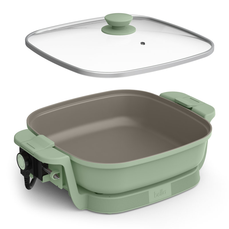 Bella Make And Take Electric Skillet, Seaglass, Seaglass