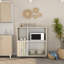 Fakhri 100cm W Manufactured Wood Shelving Unit-1098594261