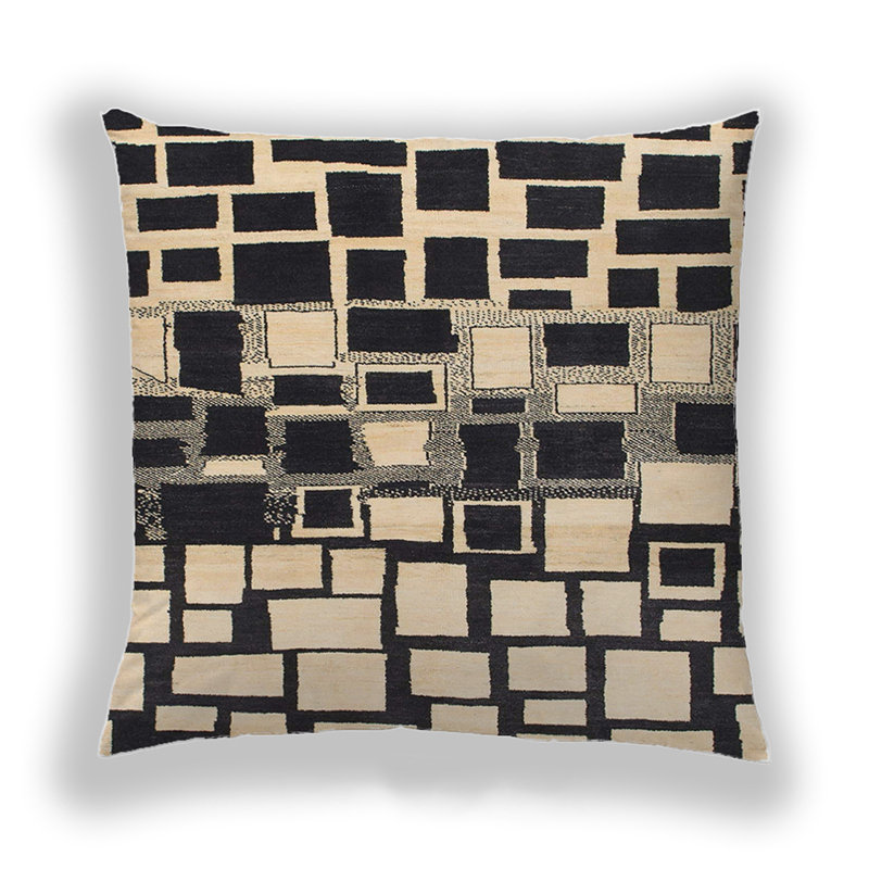 Coussin Abstract 1515, Microsuède