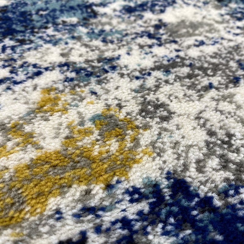 Elkmont Abstract Indoor Rug, Rectangle 2' x 3'