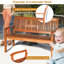 Blizzard Wooden Park Bench