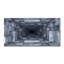 Bergstein 50cm W x 100cm L Glass Peel and Stick Panel