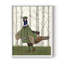 Faisan de tir 6 reproductions encadrées - bois massif-1344262556-1344262555