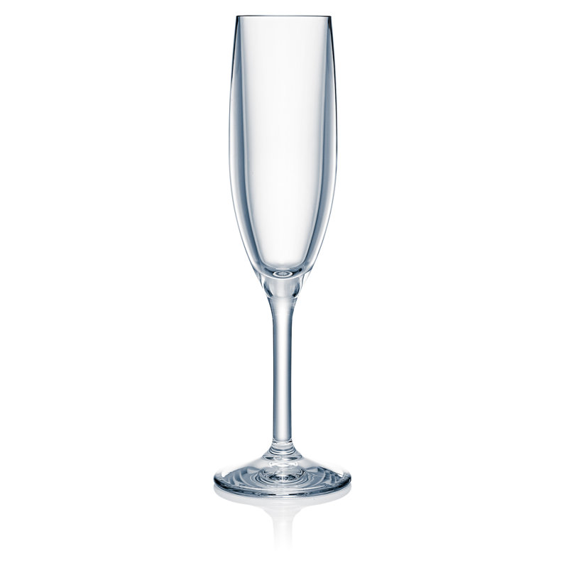 DESIGN STRAHL 5,5 oz Flûte en plastique polycarbonate