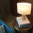 Mia 15.75" Midcentury LED Table Lamp With Maple Wood Base