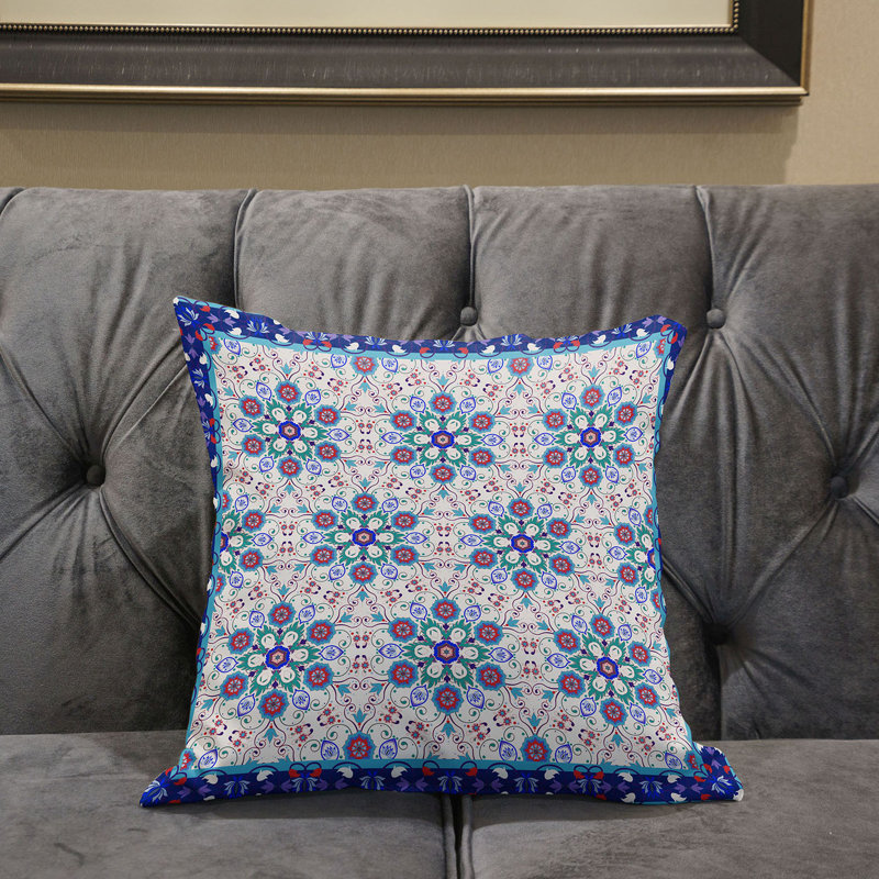Reversible Throw Pillow, 16" x 16"