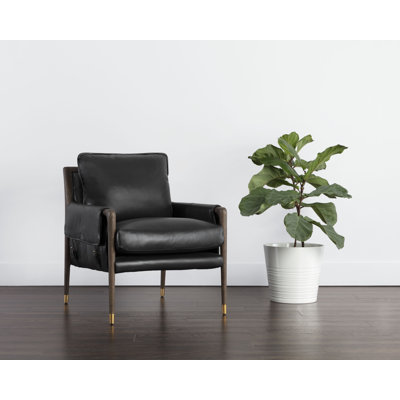Mauti Armchair - Distressed Brown