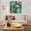 «Floral Succulents In Zoom» par Danhui Nai, reproduction d'art sur toile-30528257