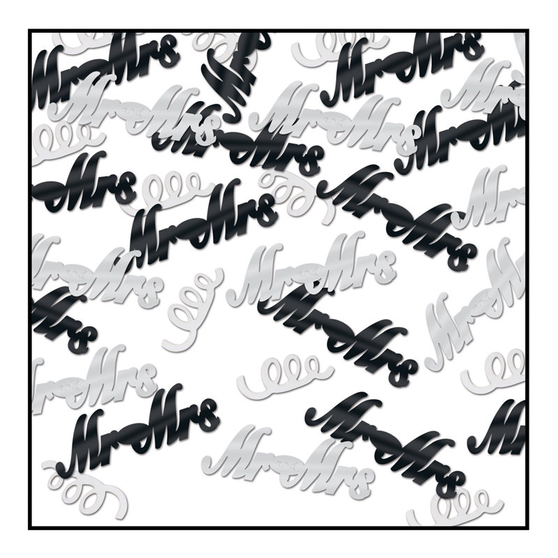 Mr et Mme Confetti - paquet de 6