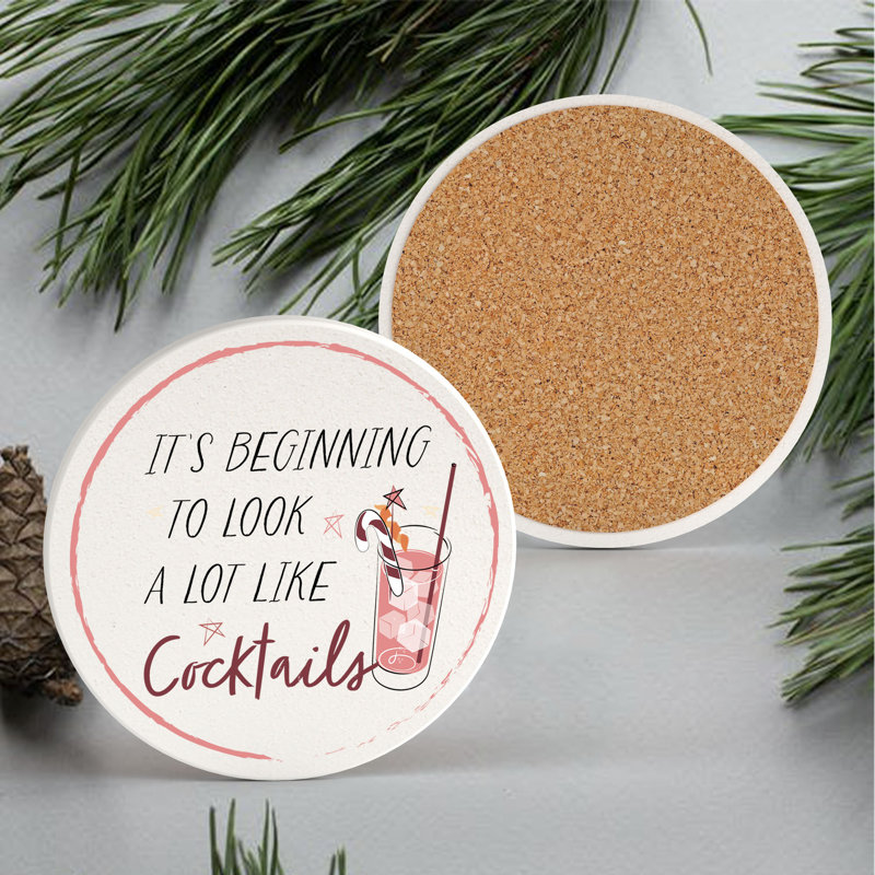 Santamaria Ceramic Round 1 Piece Coaster