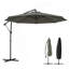 Parasol suspendu en porte-à-faux d'extérieur de style moderne, parasol de patio-1265668516