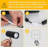 Hydiah 3.94'' LED Column Floor Lamp