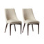 Chaise d'appoint en lin Leonitus-23497632