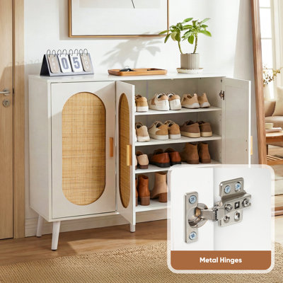 24 Pair Shoe Storage Cabinet