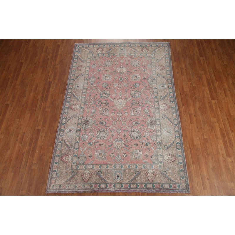 Tapis traditionnel all-over rose 7 x 10