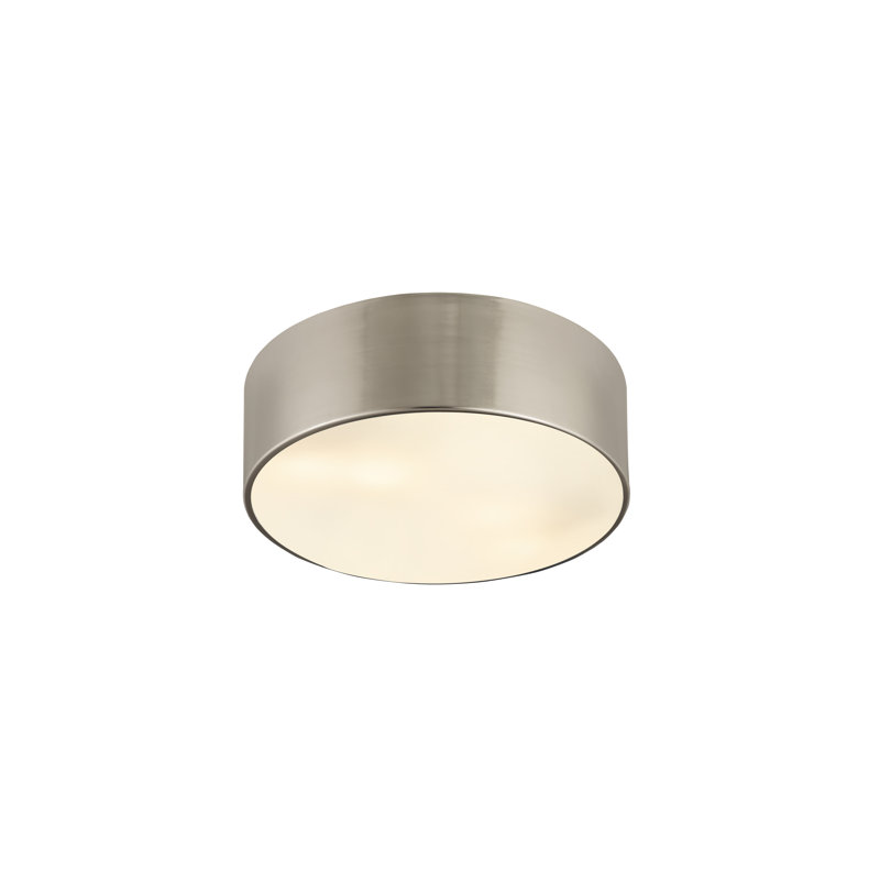 Hadsell Flush Mount, Brushed Nickel