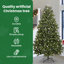 Artificial Christmas Tree with Stand Green PVC and Metal-789761128
